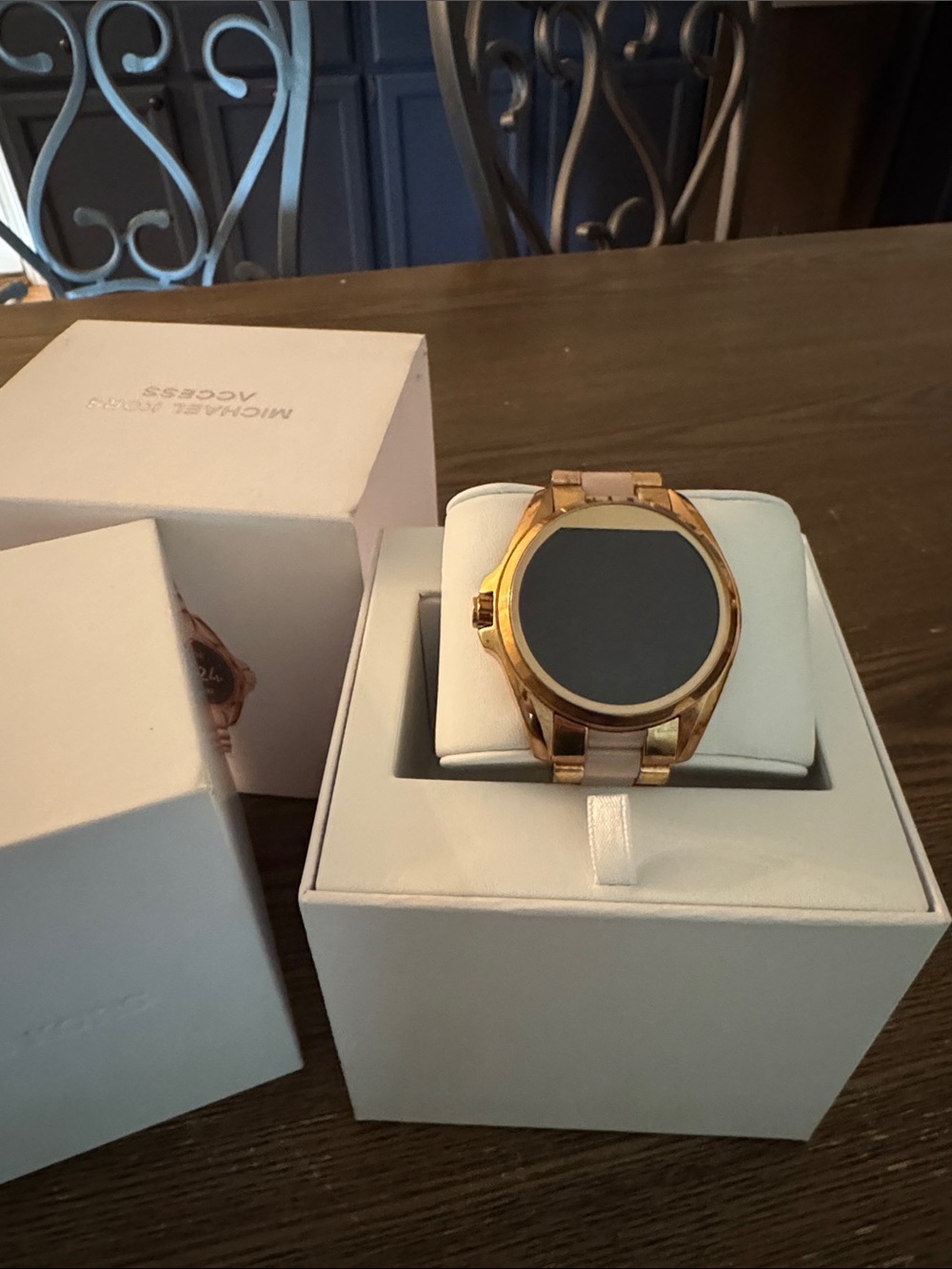 Michael Kors Rose Gold and Blush Smartwatch